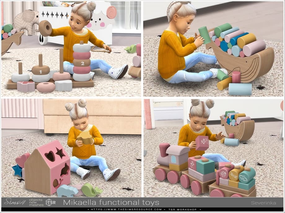 Скриншот мода Функциональные детские игрушки Mikaella toys